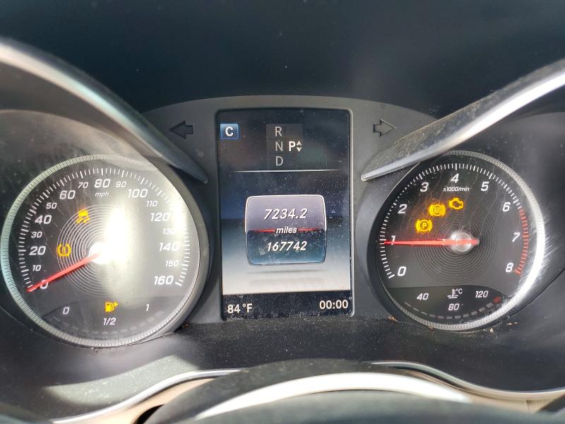 2016 Mercedes-benz Glc class VIN WDC0G4JB9GF114390 COPART salvage auction — MINOR DENT/SCRATCHES, FL - DIS/DLR/EXP ONLY CLEAN TITLE, sold $5,700 on 2026-07-30 (photo 9)