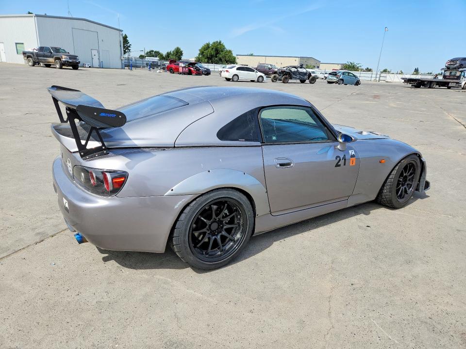 2001 Honda S2000 VIN JHMAP114X1T001517 COPART salvage auction — FRONT END, Ca - Salvage Certificate, sold $21,100 on 2026-07-13 (photo 3)