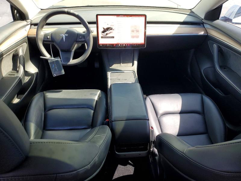2023 Tesla Model 3 VIN 5YJ3E1EA1PF621250 COPART salvage auction — FRONT END, Ca - Salvage Certificate, sold $7,900 on 2026-07-15 (photo 8)