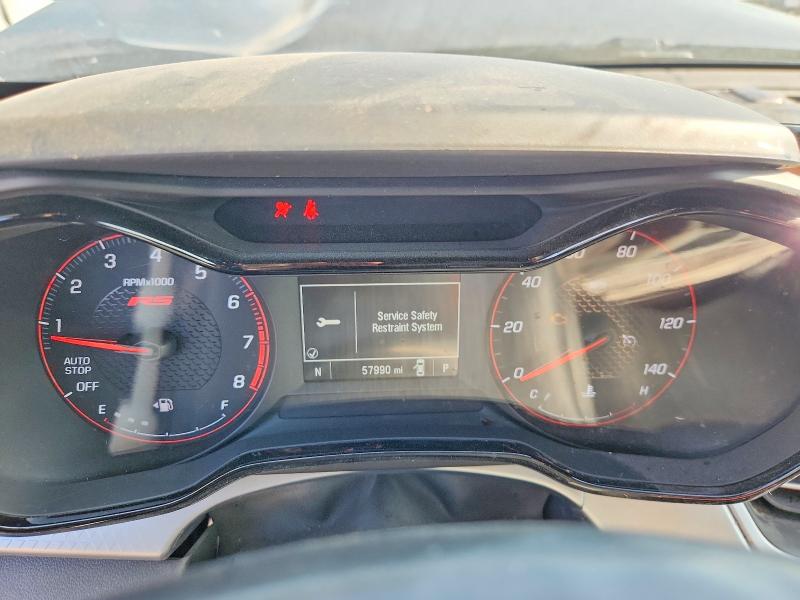 2024 Chevrolet VIN KL77LGE2XRC237077 COPART salvage auction — FRONT END, Tx - Salvage Vehicle Title, sold $1,600 on 2026-07-23 (photo 9)