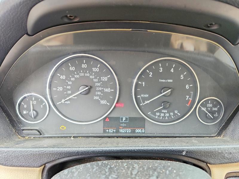 2014 BMW 3er VIN WBA3B1C56EK132015 COPART salvage auction — MECHANICAL, Va - Certificate Of Title, sold $600 on 2026-07-09 (photo 9)