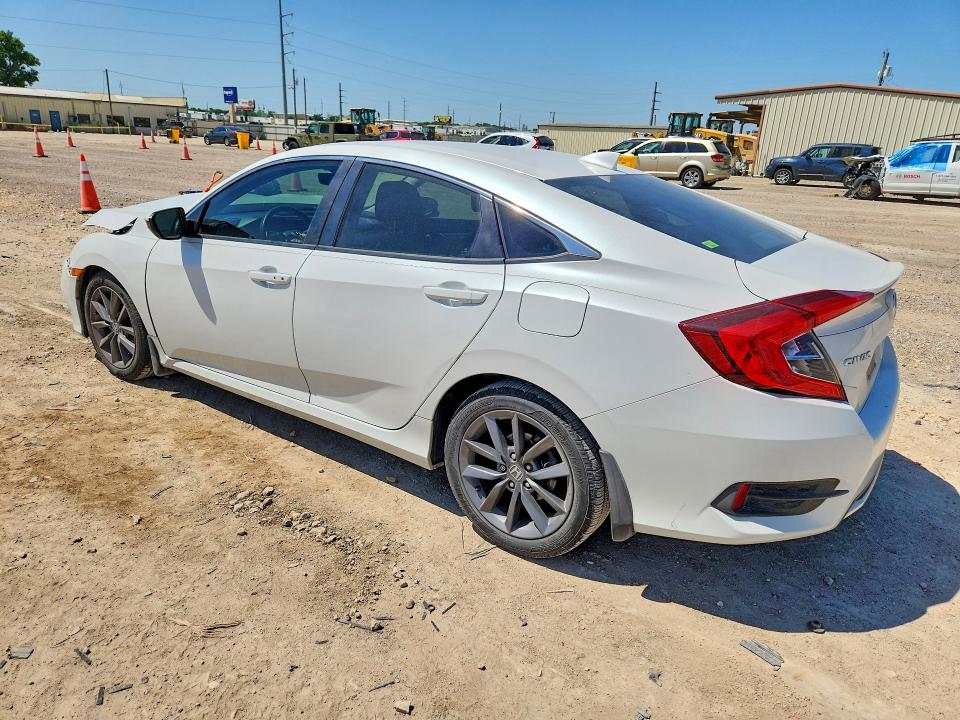 2019 Honda Civic VIN JHMFC1F76KX004140 COPART salvage auction — FRONT END, Tx - Salvage Vehicle Title, sold $4,250 on 2026-07-15 (photo 2)