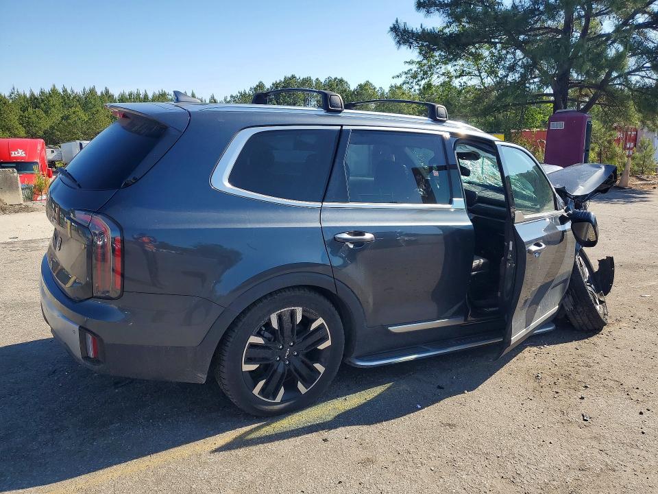 2023 Kia Telluride VIN 5XYP54GC7PG372558 COPART salvage auction — FRONT END, Sc - Cert Of Title-Salvage, sold $3,850 on 2026-07-17 (photo 3)