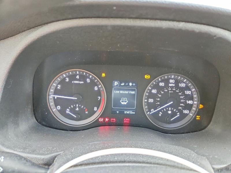 2016 Hyundai Tucson VIN KM8J3CA42GU223055 COPART salvage auction — FRONT END, Nj - Cert Of Title-Salvage, sold $1,650 on 2026-07-08 (photo 9)