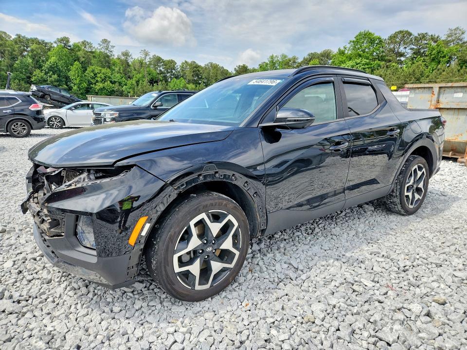 2022 Hyundai Santa cruz VIN 5NTJEDAF9NH000414 COPART salvage auction — FRONT END, Ga - Cert Of Title-Salvage, sold $6,100 on 2026-07-09 (photo 1)