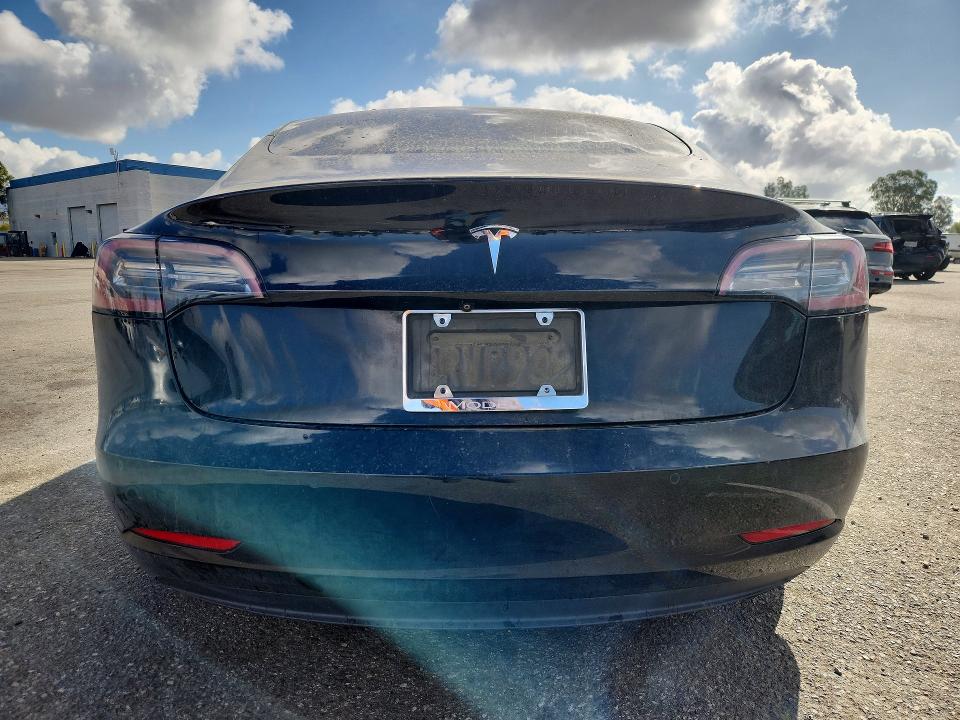 2020 Tesla Model 3 VIN 5YJ3E1EA2LF744095 COPART salvage auction — SIDE, Ca - Salvage Certificate, sold $5,600 on 2026-07-14 (photo 6)