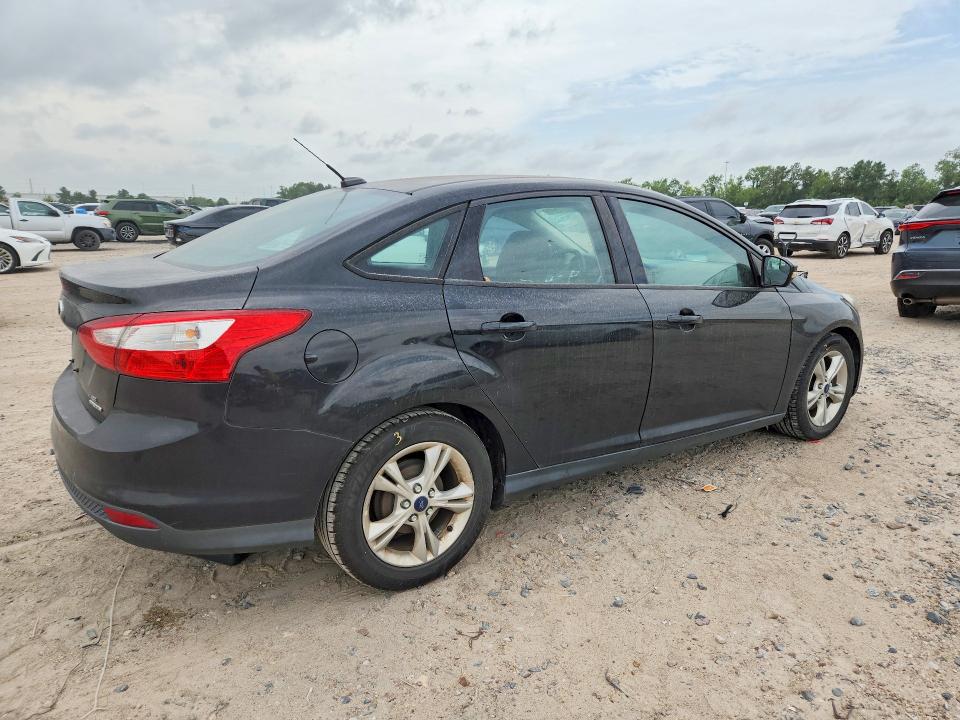 2014 Ford Focus VIN 1FADP3F25EL389088 COPART salvage auction — FRONT END, Tx - Salvage Vehicle Title, sold $850 on 2026-07-03 (photo 3)