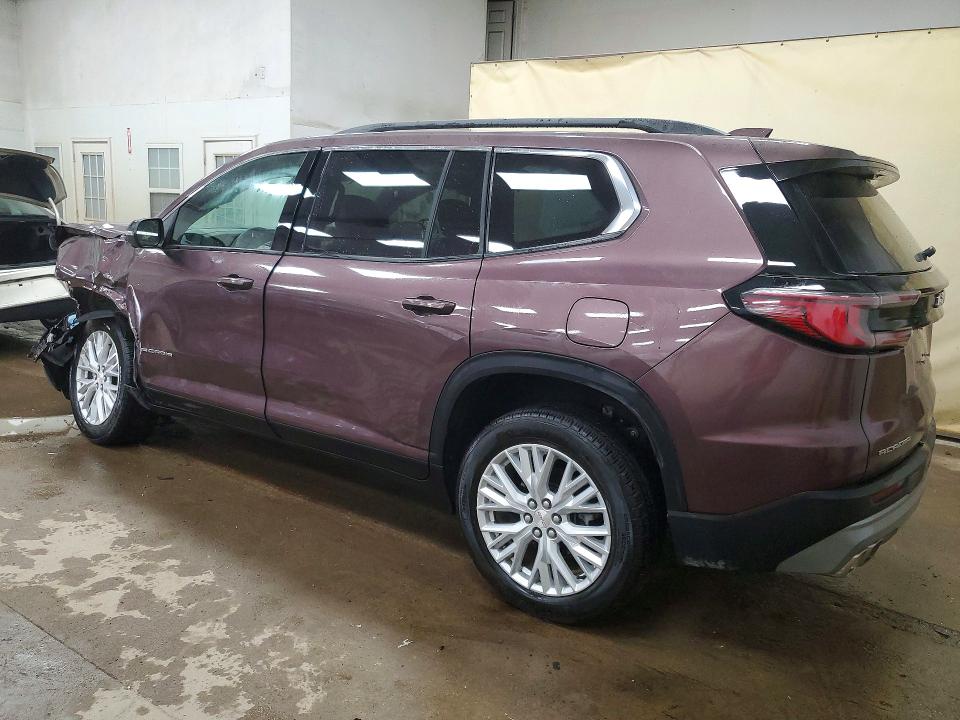 2026 Gmc Acadia VIN 1GKENKKS5TJ228371 COPART salvage auction — SIDE, MI - CERTIFICATE OF TITLE, sold $11,400 on 2026-08-19 (photo 2)