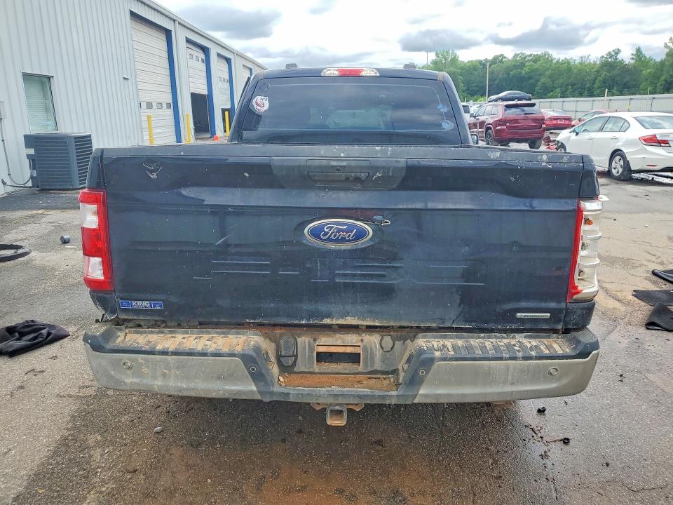2023 Ford F-150 lightning VIN 1FTMF1CP3PKE73209 COPART salvage auction — ALL OVER, AL - CERT OF TITLE-SALVAGE TITLE, sold $3,150 on 2026-07-02 (photo 6)