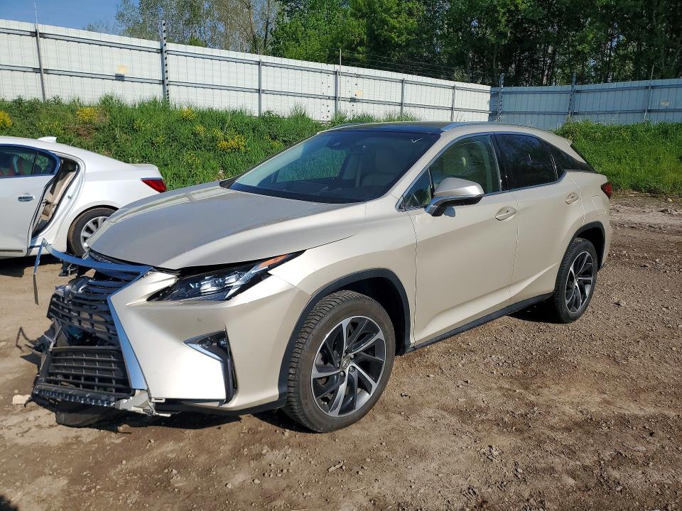 2017 Lexus Rx VIN 2T2BZMCA4HC110377 COPART salvage auction — FRONT END, Mi - Certificate Of Title, sold $7,200 on 2026-07-29 (photo 1)
