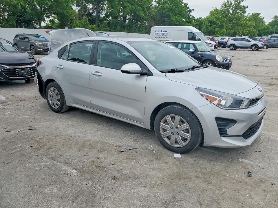 2021 Kia Rio VIN 3KPA24AD5ME366234 COPART salvage auction — REAR END, Mo - Salvage Certificate Of Title, sold $3,000 on 2026-07-10 (photo 4)