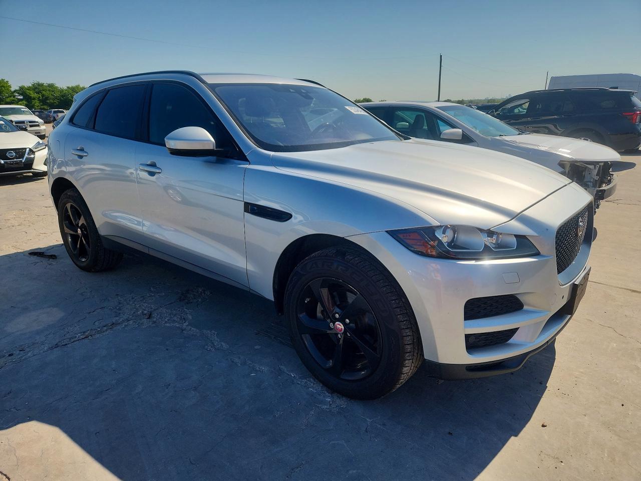 2018 Jaguar F-Pace VIN SADCJ2FX1JA265892 COPART salvage auction — Normal Wear, TX - CERTIFICATE OF TITLE (P), sold $4,300 on 2026-07-09 (photo 4)