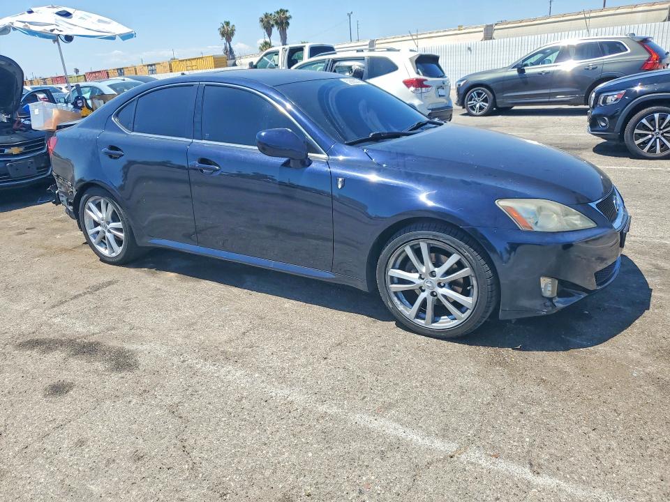 2007 Lexus Is VIN JTHBK262775030633 COPART salvage auction — REAR END, Ca - Salvage Certificate, sold $1,050 on 2026-07-24 (photo 4)