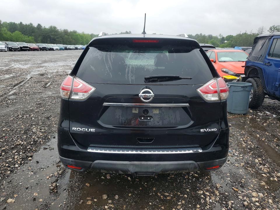 2015 Nissan Rogue VIN KNMAT2MV6FP505649 COPART salvage auction — MECHANICAL, WV - CERTIFICATE OF TITLE, sold $225 on 2026-07-28 (photo 6)