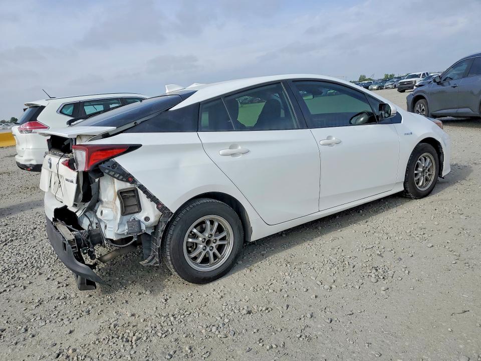 2020 Toyota Prius VIN JTDKARFU9L3116918 COPART salvage auction — REAR END, Co - Salvage Title, sold $5,300 on 2026-07-07 (photo 3)