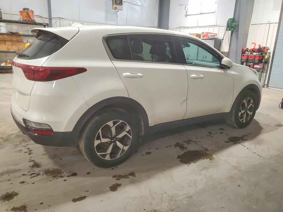 2021 Kia Sportage VIN KNDPM3ACXM7938419 COPART salvage auction — MECHANICAL, In - Certificate Of Title, sold $6,000 on 2026-07-14 (photo 3)