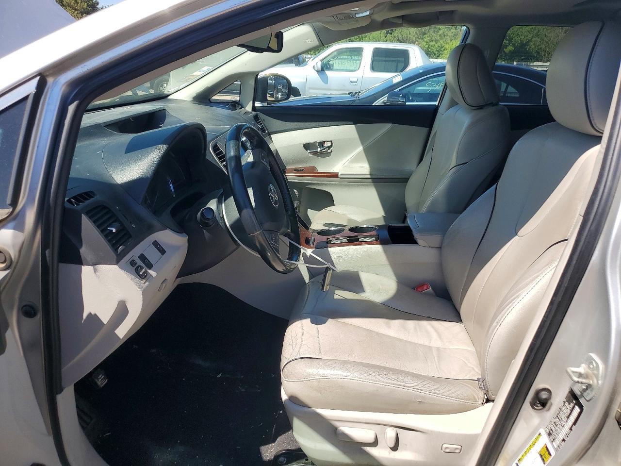 2009 Toyota Venza VIN 4T3BK11A49U014587 COPART salvage auction — Front End, IL - SALVAGE CERTIFICATE, sold $2,100 on 2026-07-02 (photo 7)
