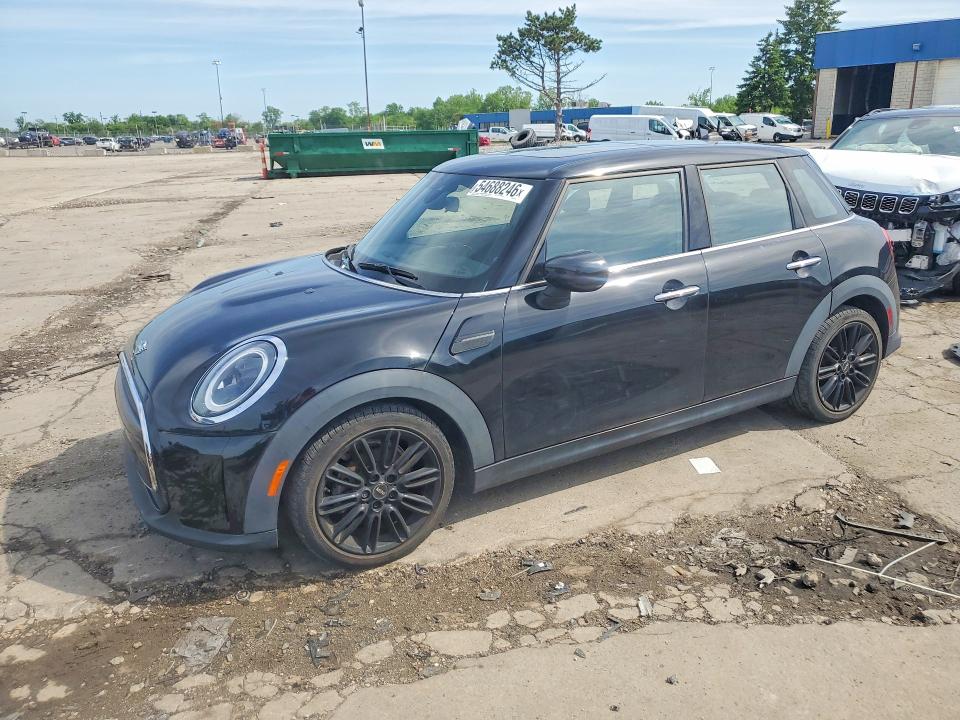 2022 Mini Cooper VIN WMW33DK04N2R85744 COPART salvage auction — FRONT END, MI - CERTIFICATE OF TITLE, sold $6,800 on 2026-08-14 (photo 1)
