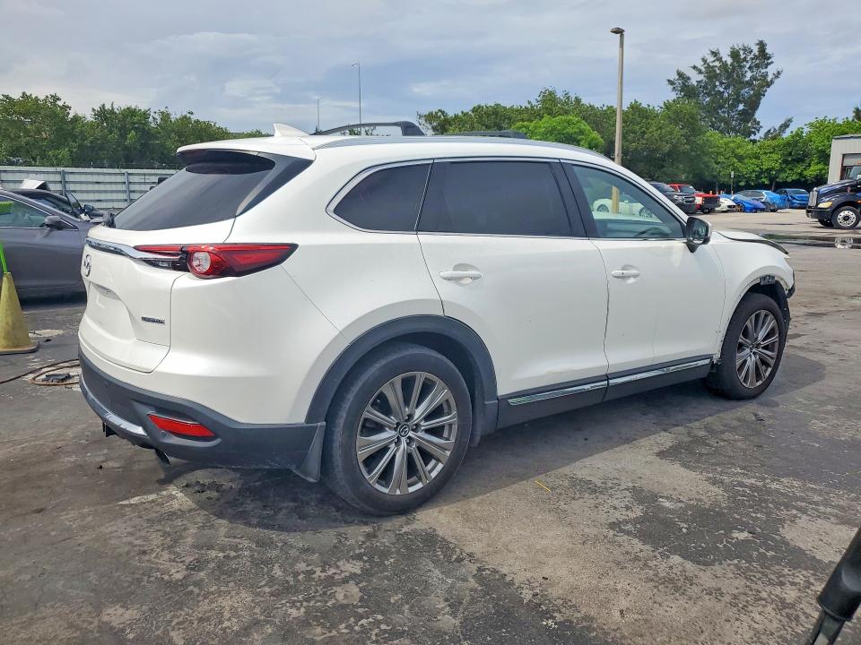 2021 Mazda VIN JM3TCBEY9M0515493 COPART salvage auction — FRONT END, Fl - Certificate Of Destruction, sold $6,300 on 2026-07-27 (photo 3)