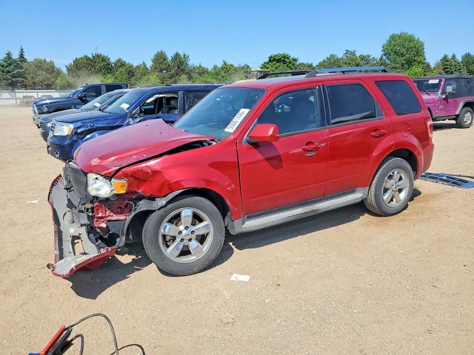 2010 Ford Escape VIN 1FMCU0EG6AKA14669 COPART salvage auction — FRONT END, Il - Salvage Certificate, sold $425 on 2026-07-09 (photo 1)
