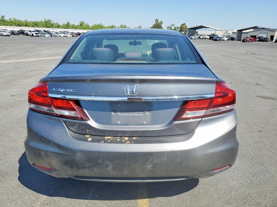 2013 Honda VIN 19XFB2F55DE090813 COPART salvage auction — FRONT END, Ca - Salvage Certificate, sold $1,200 on 2026-07-02 (photo 6)