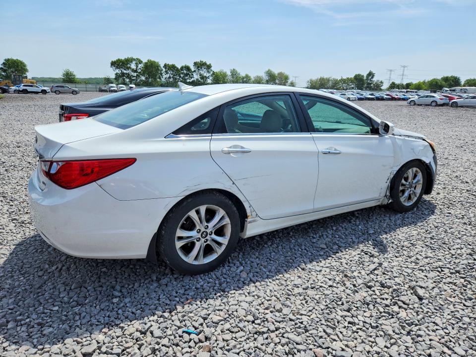 2011 Hyundai Sonata VIN 5NPEC4ACXBH237128 COPART salvage auction — FRONT END, Il - Salvage Certificate, sold $350 on 2026-07-20 (photo 3)