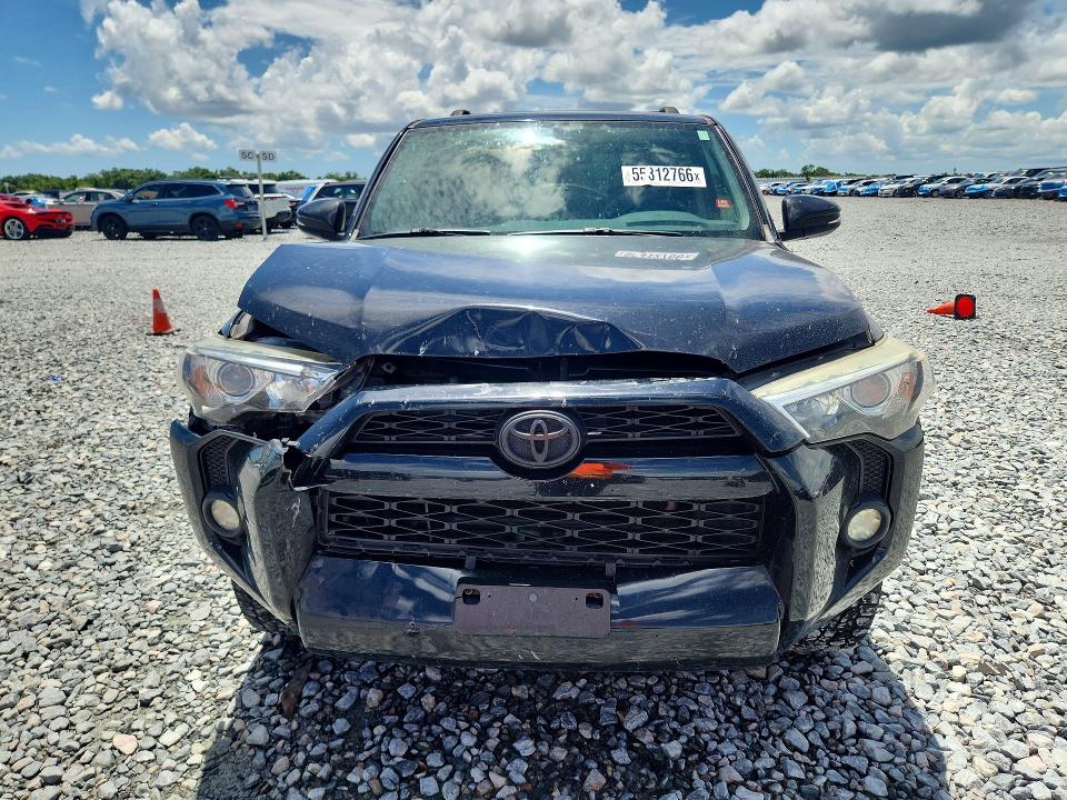 2019 Toyota 4runner VIN JTEBU5JRXK5626793 COPART salvage auction — FRONT END, Fl - Cert Of Title Slvg Rebuildable, sold $8,800 on 2026-07-14 (photo 5)