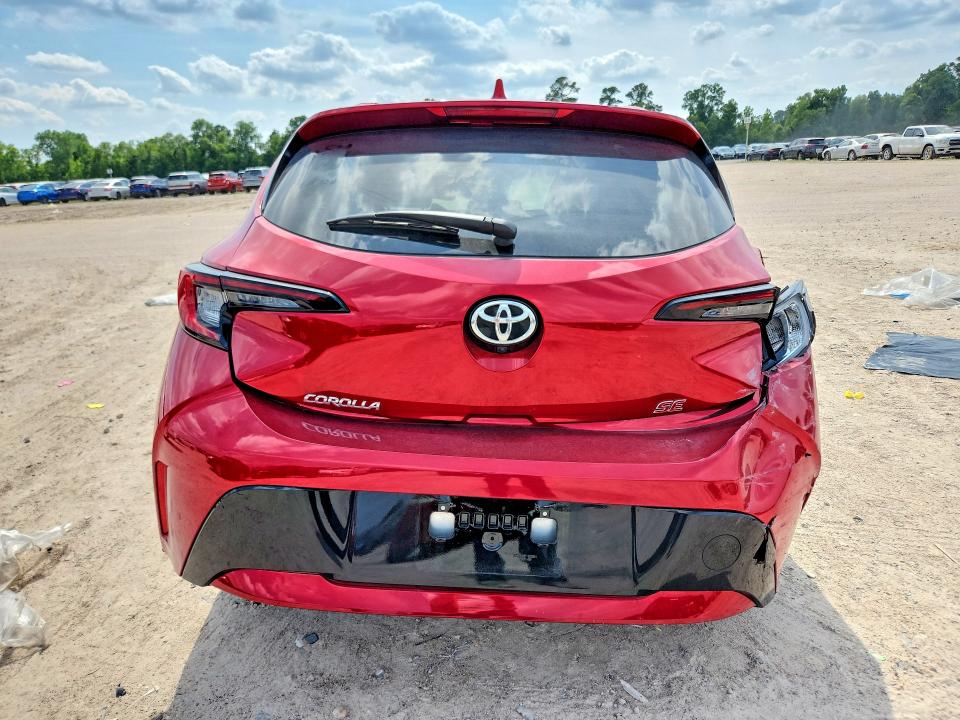 2025 Toyota Corolla VIN JTND4MBE1S3248955 COPART salvage auction — ALL OVER, Tx - Salvage Vehicle Title, sold $2,550 on 2026-07-07 (photo 6)