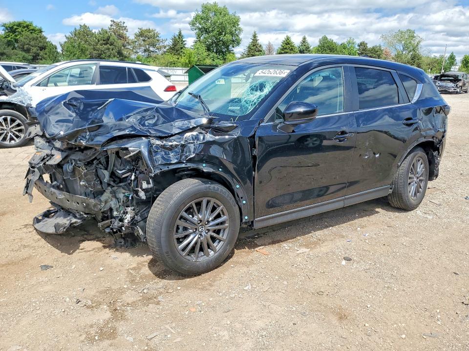 2021 Mazda Cx-5 VIN JM3KFBCM2M0339924 COPART salvage auction — FRONT END, Il - Salvage Certificate, sold $1,300 on 2026-07-30 (photo 1)