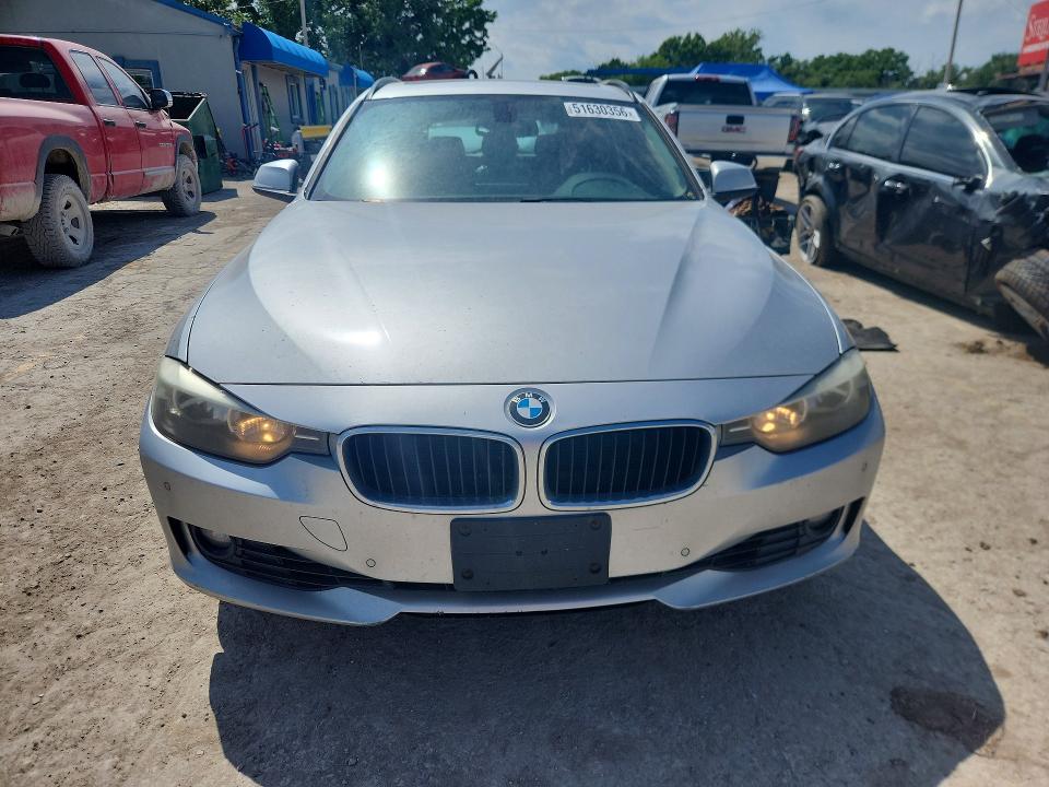 2014 BMW 3er VIN WBA3G7C54EKN37536 COPART salvage auction — REAR END, Ks - Cert Of Title-Salvage, sold $2,000 on 2026-07-20 (photo 5)