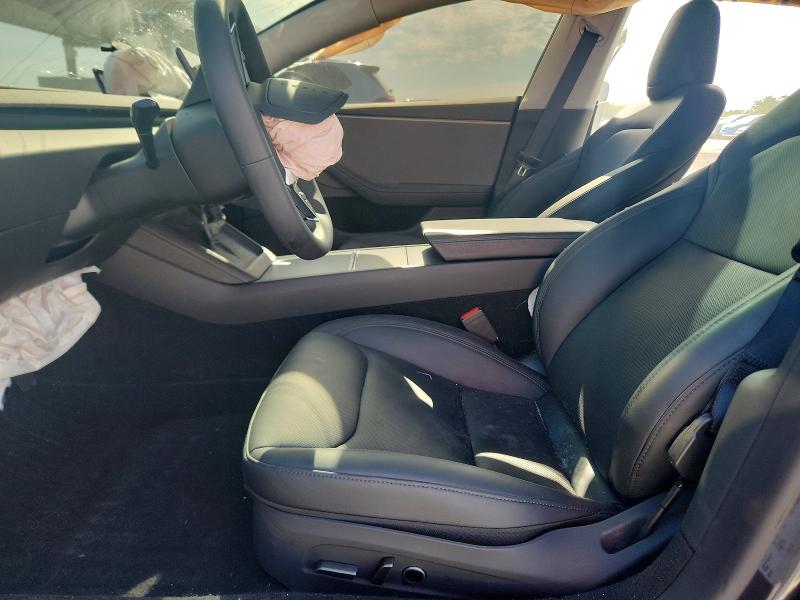 2026 Tesla Model 3 VIN 5YJ3E1EA5TF160208 COPART salvage auction — REAR END, Salvage Title, sold $5,200 on 2026-07-21 (photo 7)
