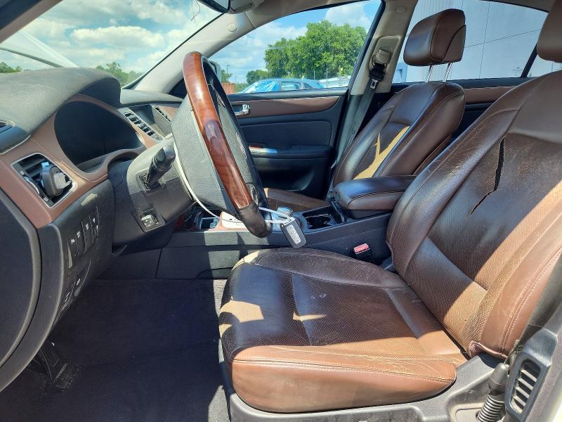 2011 Hyundai Genesis VIN KMHGC4DF1BU114155 COPART salvage auction — FRONT END, FL - CERT OF TITLE SLVG REBUILDABLE, sold $350 on 2026-07-20 (photo 7)