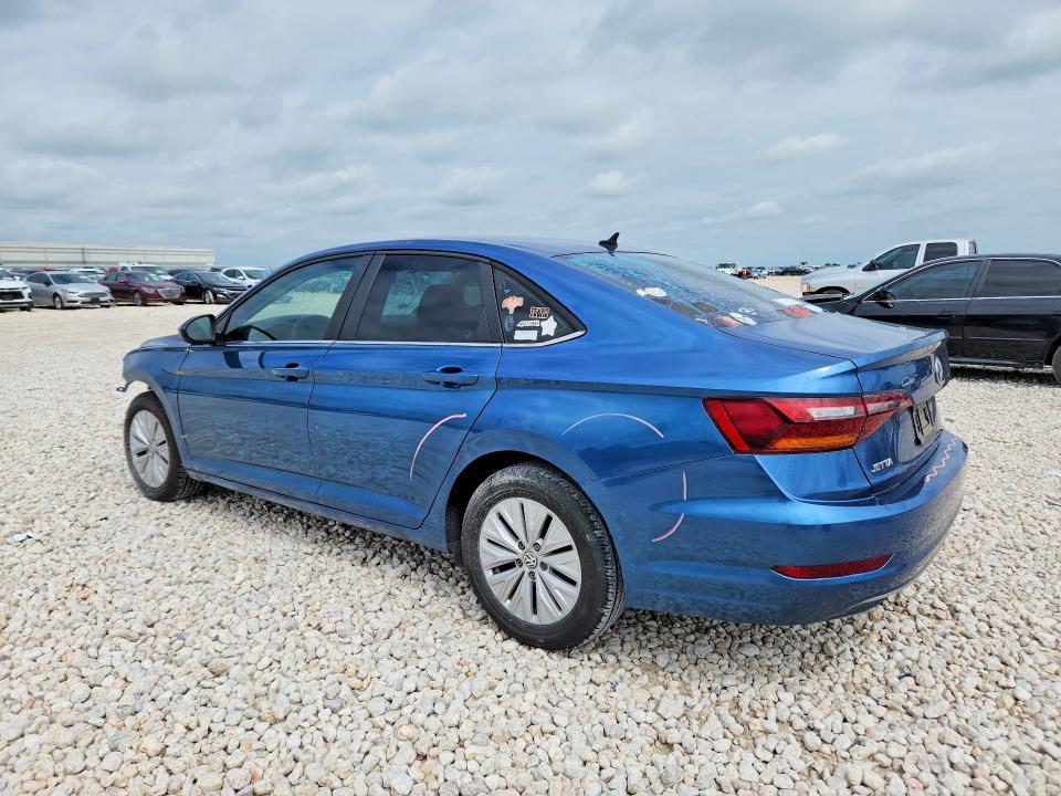 2019 Volkswagen Jetta VIN 3VWC57BU8KM067692 COPART salvage auction — FRONT END, Tx - Salvage Vehicle Title, sold $2,750 on 2026-07-09 (photo 2)