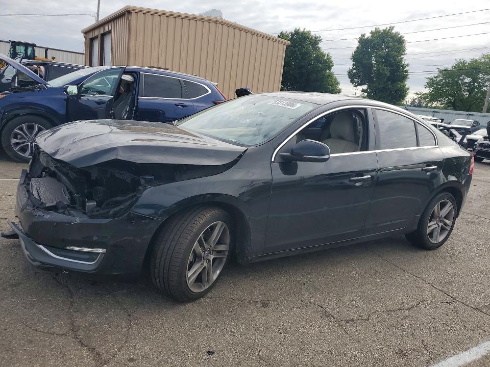 2014 Volvo S60 VIN YV1612FS4E2290812 COPART salvage auction — FRONT END, Oh - Cert Of Title-Salvage, sold $450 on 2026-07-17 (photo 1)