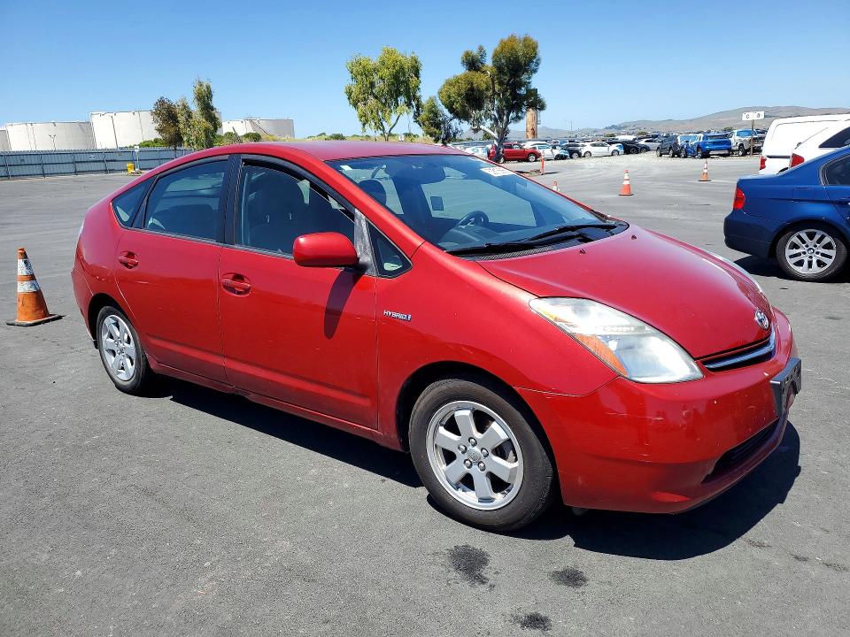 2008 Toyt Prius VIN JTDKB20U283400573 COPART salvage auction — REAR END, CA - SALVAGE CERTIFICATE, sold $80 on 2026-07-29 (photo 4)