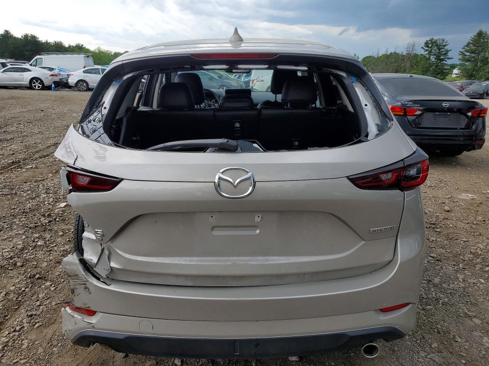 2025 Mazda VIN JM3KFBCM4S0764803 COPART salvage auction — REAR END, Md - Cert Of Salvage > 75% Damage, sold $7,000 on 2026-07-27 (photo 6)