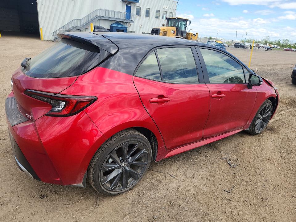2025 Toyota Corolla VIN JTNK4MBE1S3244315 COPART salvage auction — FRONT END, Qc - Gravement Accidente, sold $8,700 on 2026-07-28 (photo 3)