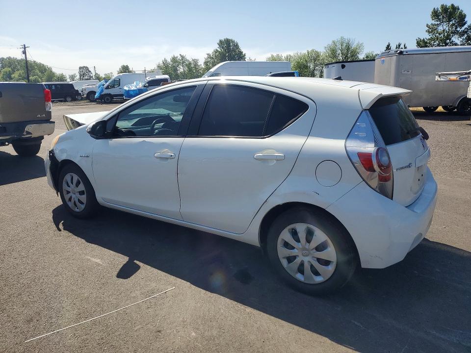 2014 Toyota Prius VIN JTDKDTB33E1563356 COPART salvage auction — FRONT END, OR - SALVAGE TITLE CERTIFICATE, sold $1,050 on 2026-08-01 (photo 2)