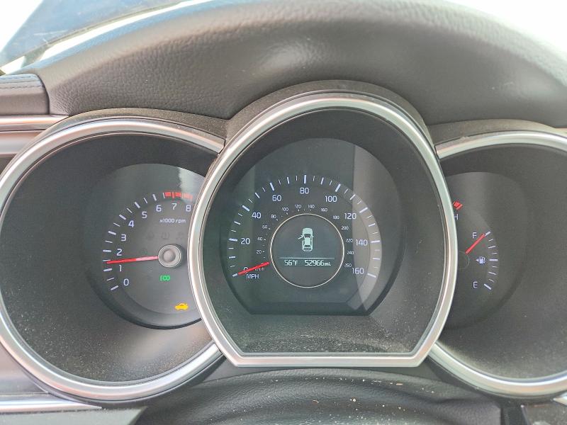 2014 Kia Optima VIN 5XXGN4A71EG274820 COPART salvage auction — FRONT END, Mn - Cert Of Title-Salvage, sold $3,500 on 2026-07-20 (photo 9)