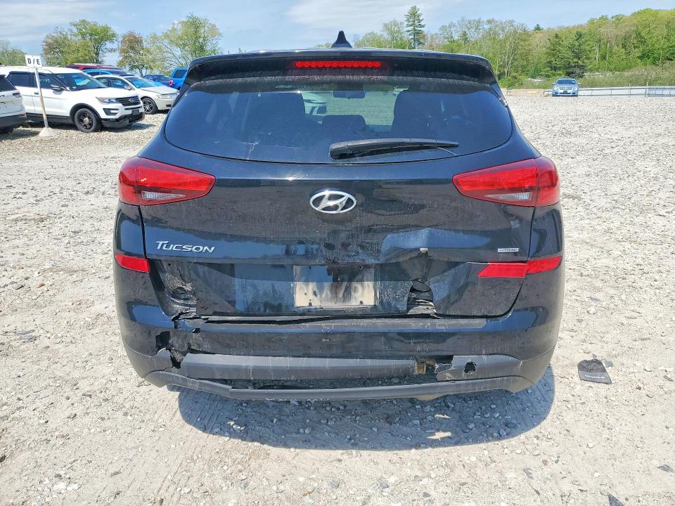 2021 Hyundai Tucson VIN KM8J2CA4XMU312001 COPART salvage auction — REAR END, Ma - Cert Of Title-Salvage, sold $5,500 on 2026-07-08 (photo 6)