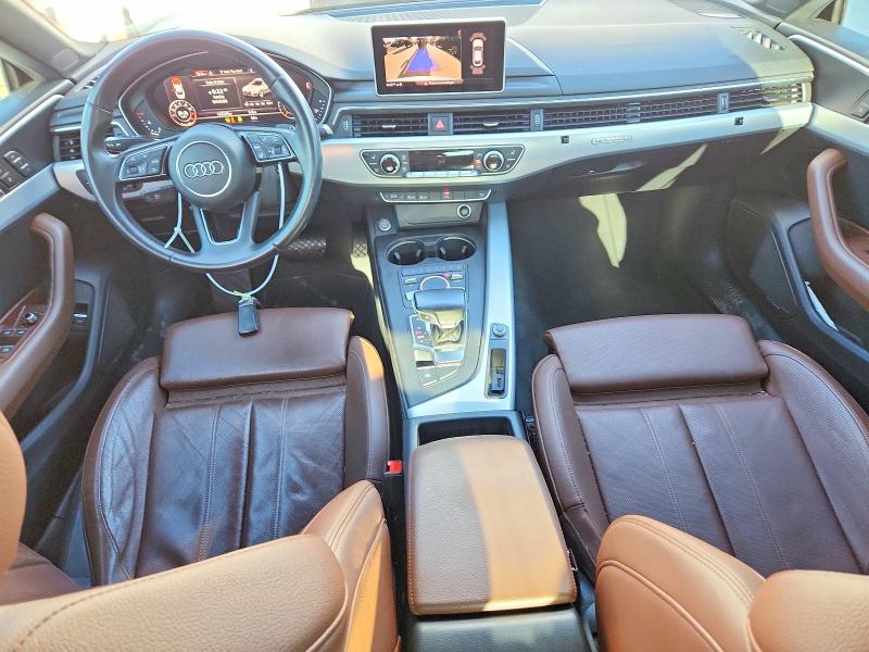 2018 Audi VIN WAUENCF57JA008164 COPART salvage auction — WATER/FLOOD, Tx - Salvage Title-Flood Damage, sold $5,900 on 2026-07-10 (photo 8)