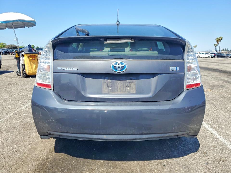 2011 Toyota Prius VIN JTDKN3DU0B1375389 COPART salvage auction — MINOR DENT/SCRATCHES, In - Certificate Of Title, sold $1,100 on 2026-07-24 (photo 6)