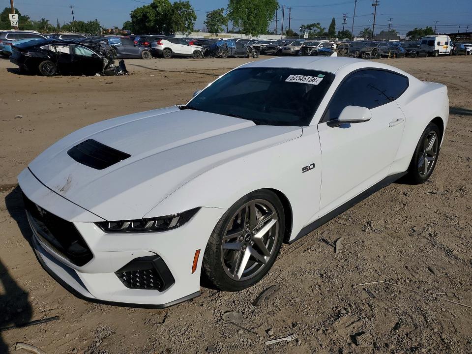 2025 Ford Mustang VIN 1FA6P8CF1S5401606 — COPART salvage auction photo