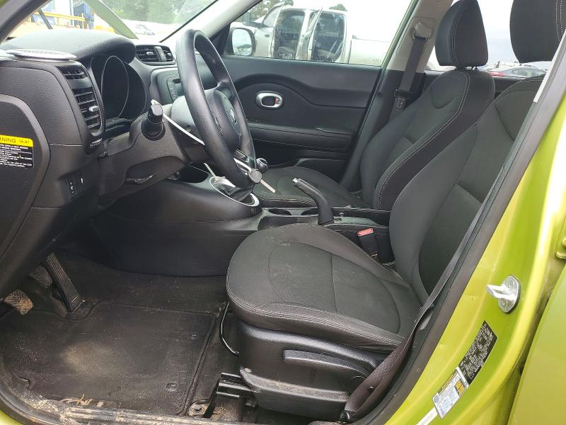 2014 Kia Soul VIN KNDJN2A28E7712787 COPART salvage auction — FRONT END, TX - SALVAGE VEHICLE TITLE, sold $1,300 on 2026-07-13 (photo 7)