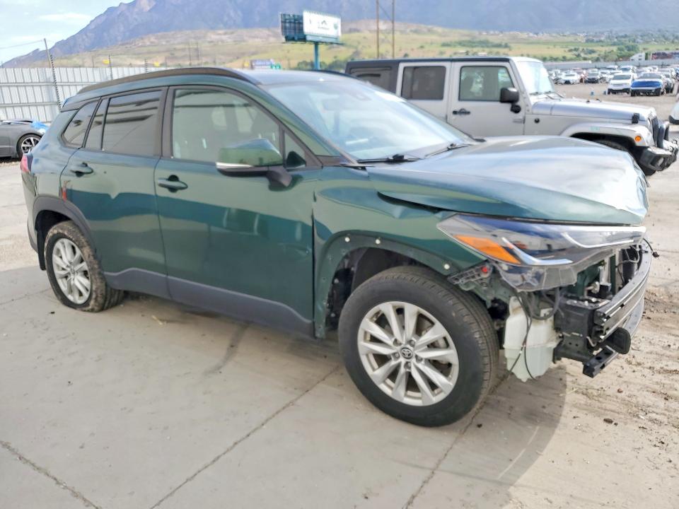 2022 Toyota Corolla cross VIN 7MUCAABGXNV026934 COPART salvage auction — FRONT END, Ut - Salvage Certificate, sold $8,500 on 2026-07-13 (photo 4)
