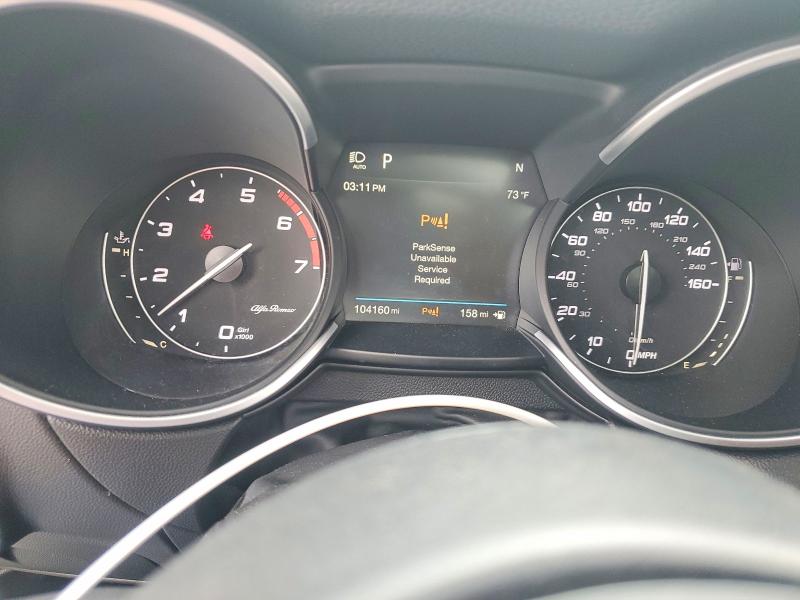 2019 Alfa romeo Stelvio VIN ZASPAKBN7K7C34217 COPART salvage auction — FRONT END, Ma - Cert Of Title-Salvage, sold $2,900 on 2026-07-06 (photo 9)