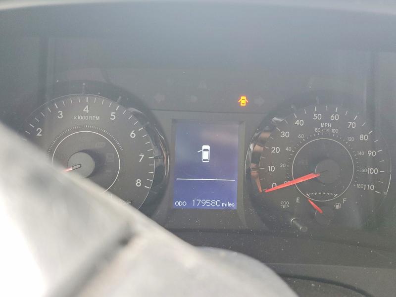 2016 Toyota Sienna VIN 5TDKK3DC0GS709060 COPART salvage auction — FRONT END, Tn - Salvage Certificate, sold $1,250 on 2026-07-28 (photo 9)
