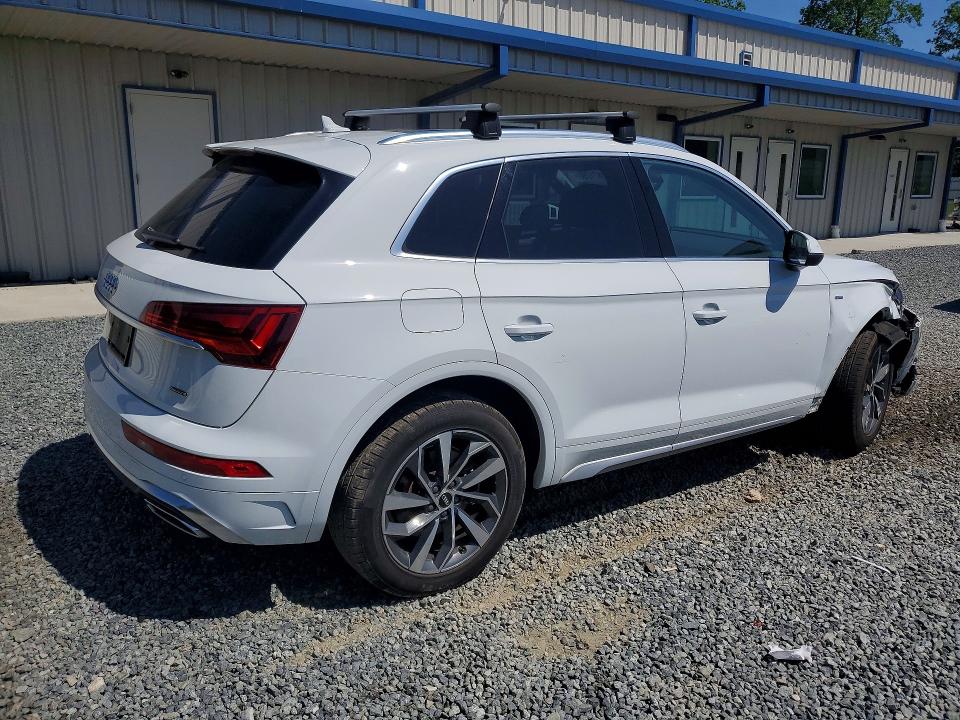 2023 Audi Q5 VIN WA1EAAFY9P2029737 COPART salvage auction — FRONT END, Nc - Salvage Certificate Of Title, sold $1,100 on 2026-07-23 (photo 3)
