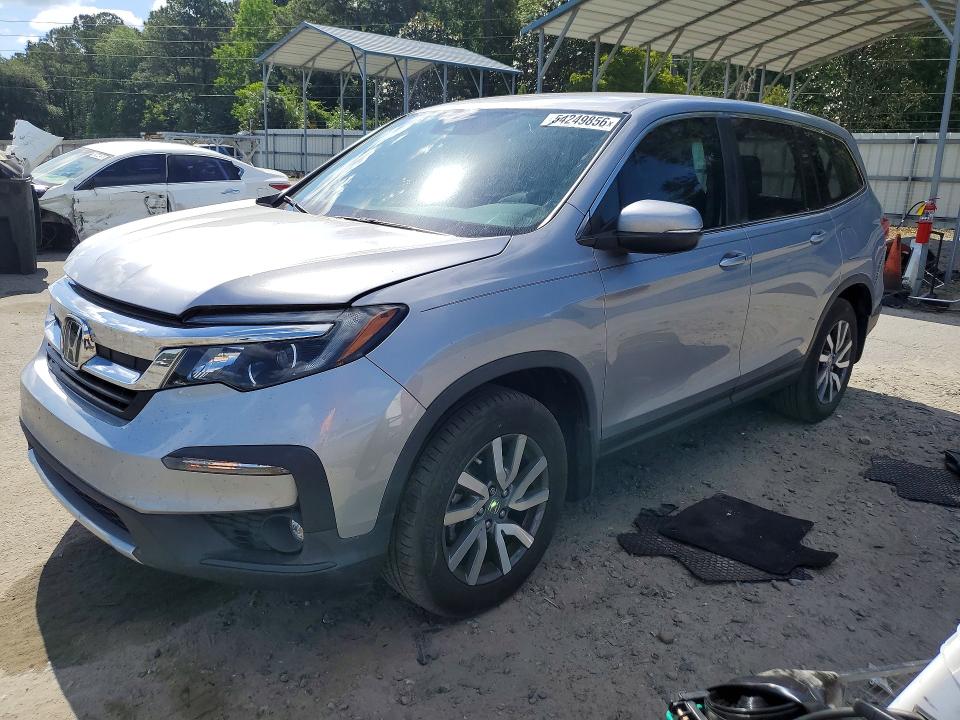 2021 Honda VIN 5FNYF5H37MB021738 COPART salvage auction — REAR END, Ga - Cert Of Title-Salvage, sold $6,200 on 2026-07-02 (photo 1)