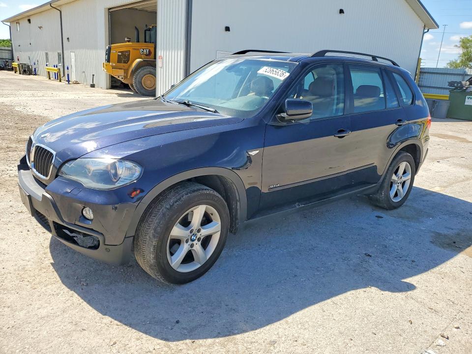 2008 BMW X5 VIN 5UXFE43508L027993 COPART salvage auction — FRONT END, Ia - Cert Of Title-Salvage Title, sold $600 on 2026-07-24 (photo 1)
